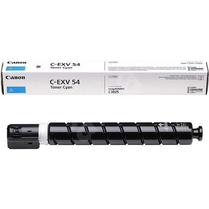კარტრიჯი Canon C-EXV54  Toner Cartridge Cyan For IR C3025,IR C3025i, C3125i  8500 Pages (1395C002AA)