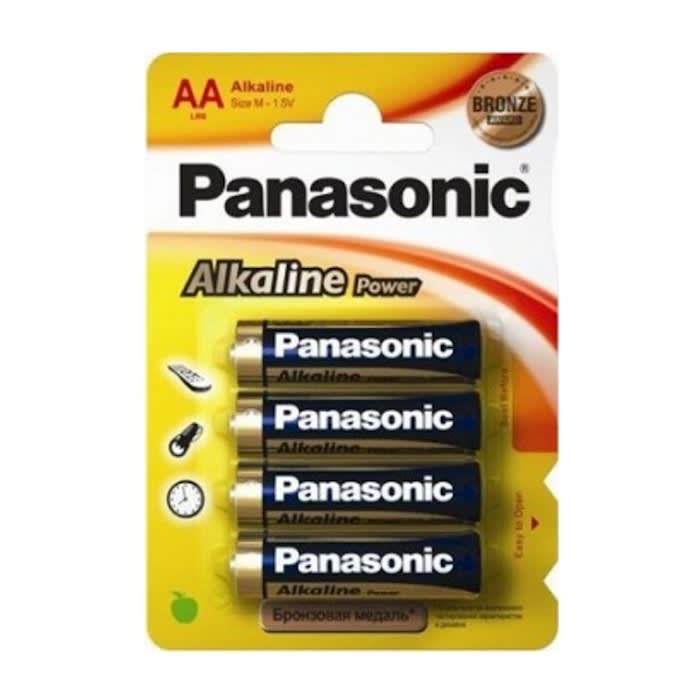 ელემენტი Panasonic  AA Alkaline Power -4ც. LR6REB/4BP