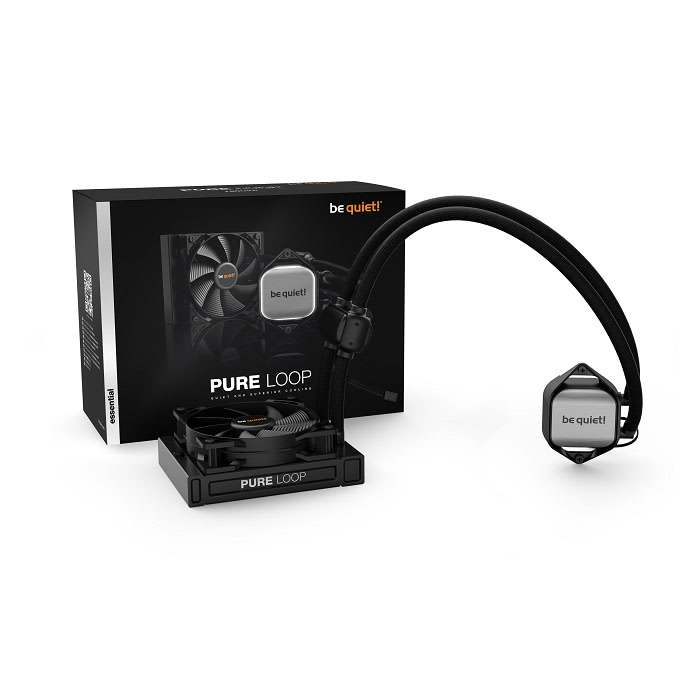 წყლის გაგრილება BW005 be quiet! PURE LOOP 120mm, PWM ,  Intel: 115x/1200 / 2011(-3) square ILM / 2066; AMD: AM3(+) / AM4