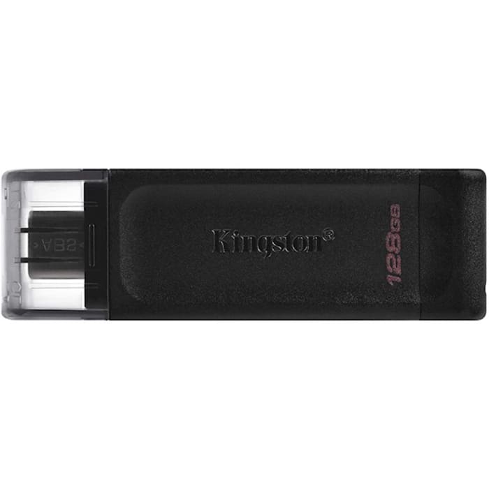 USB ფლეშ მეხსიერება Kingston 128GB USB-C 3.2 Gen 1 DT70