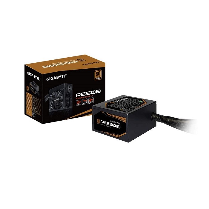 კვების ბლოკი GIGABYTE P650B 650W, 80+Bronze (GP-P650B)