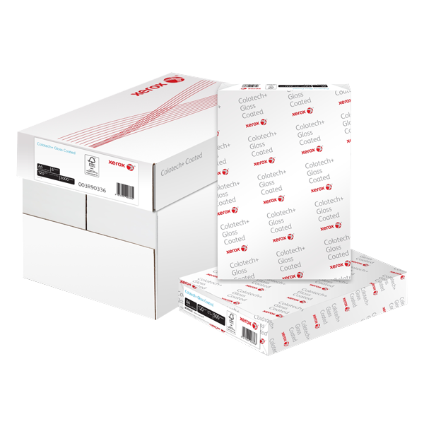 ქაღალდი  Xerox Colotech Plus Gloss Coated SR A3 003R90341  140 g/m2  (400 Sheets)