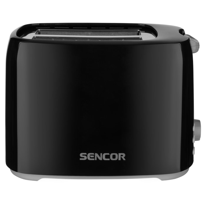 ტოსტერი  Sencor STS 2607BK Toaster, 2 slots for making two slices, Three functions in one, Electronic timer, 7 toasting intensity levels, Power input: 750 W, 2