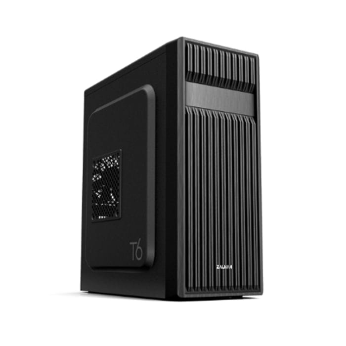 კომპიუტერის ქეისი Zalman Computer case T6, MidT, 2*USB2.0,1*USB3.0, 2*120мм, without PSU, black