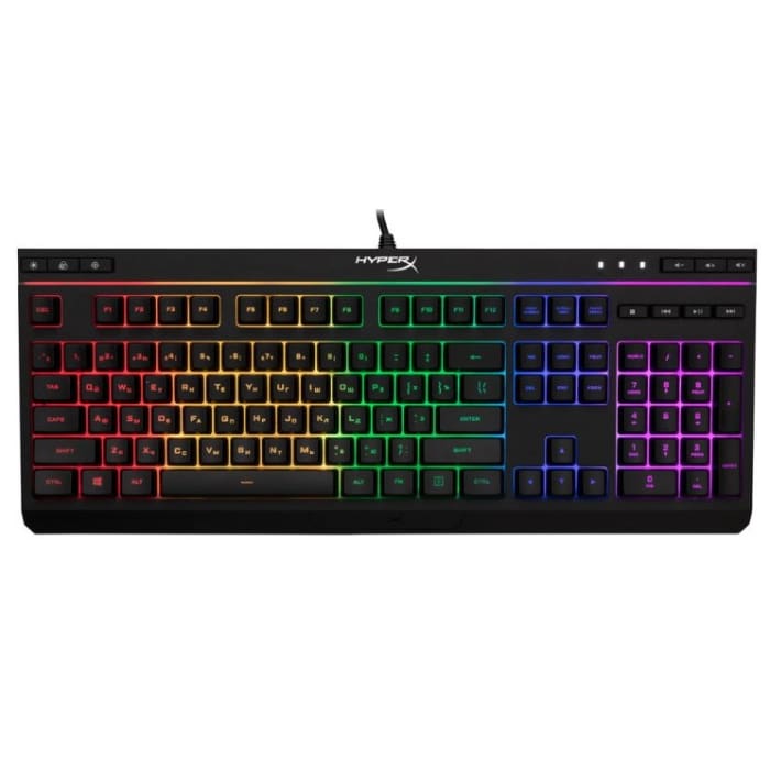 კლავიატურა მემბრანული Keyboard Gaming Keyboard HyperX Alloy Core RGB USB Black HX-KB5ME2-RU