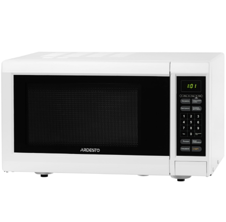 მიკროტალღური ღუმელი ARDESTO GO-E923W microwave oven with electronic control and display