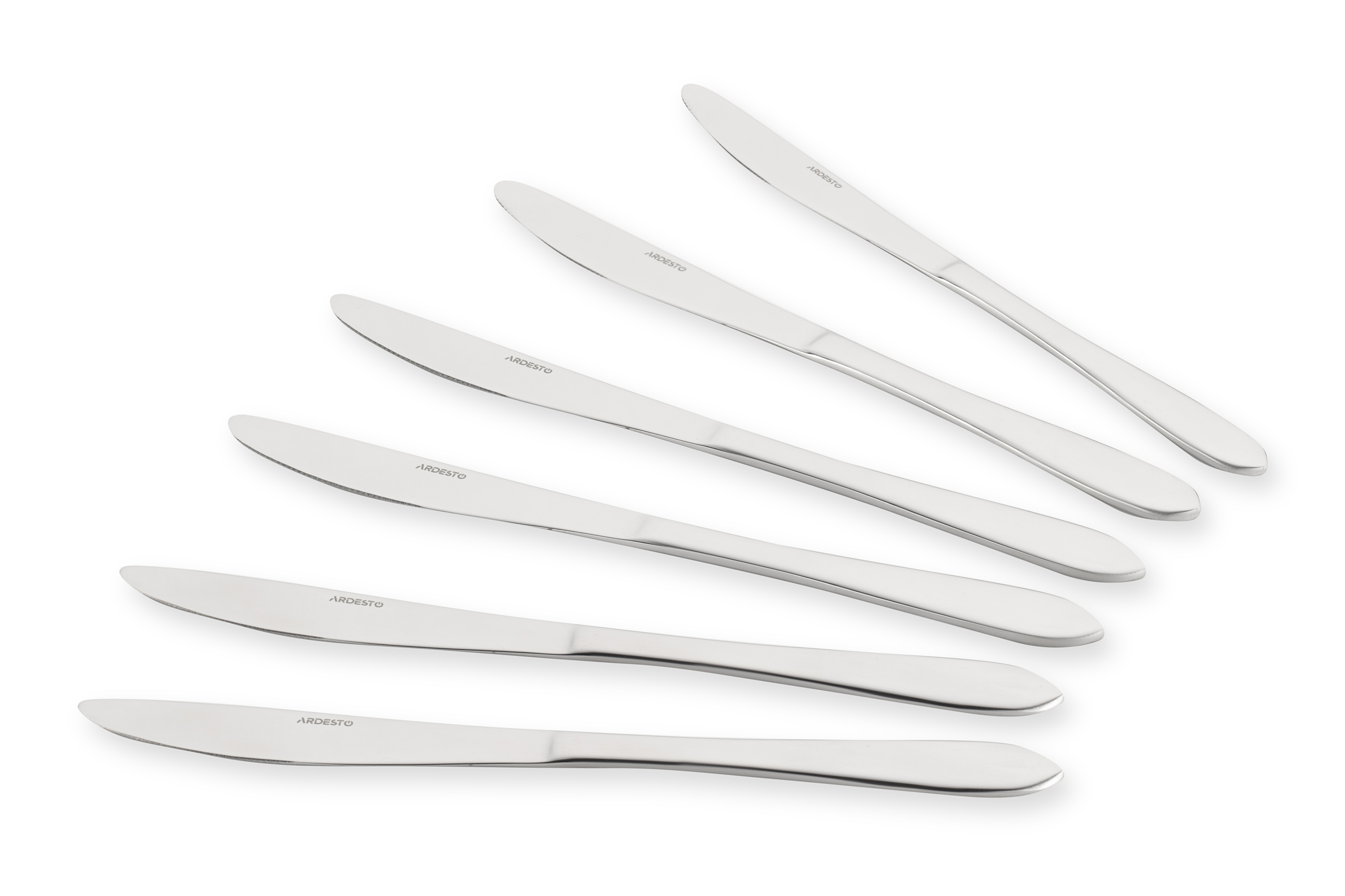 სამზარეულოს დანები Ardesto Table knives set Gemini Kensington 6pcs., stainless steel