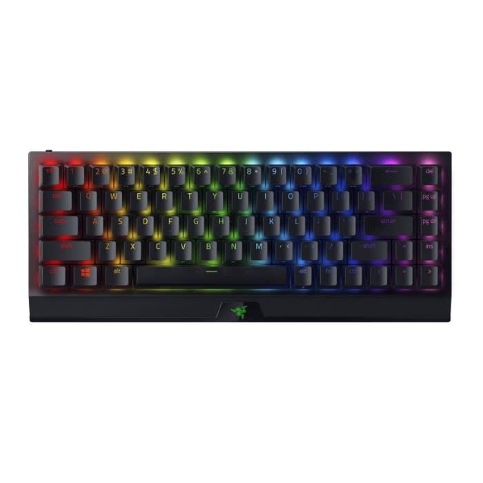 კლავიატურა (RZ03-03890700-R3R1) Razer Gaming Keyboard BlackWidow V3 Mini HyperSpeed Yellow Switch WL/BT/USB RU RGB, Black
