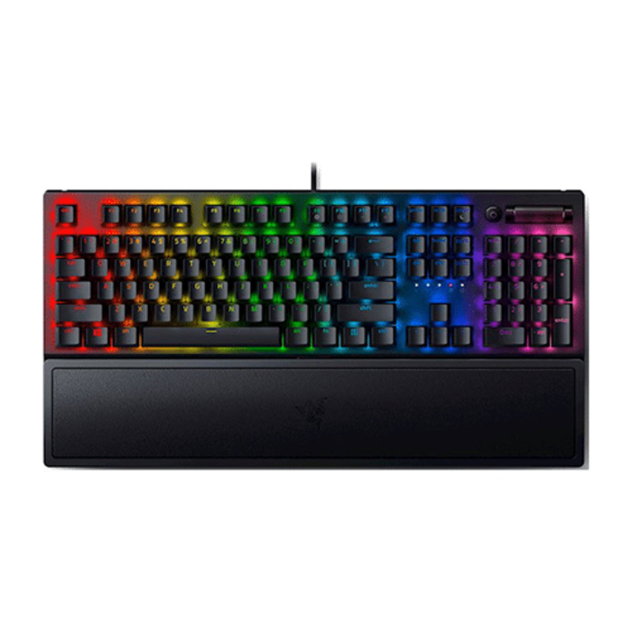 კლავიატურა RAZER Gaming Keyboard BlackWidow V3 Yellow Switch USB RU RGB, Black(RZ03-03542100-R3R1)