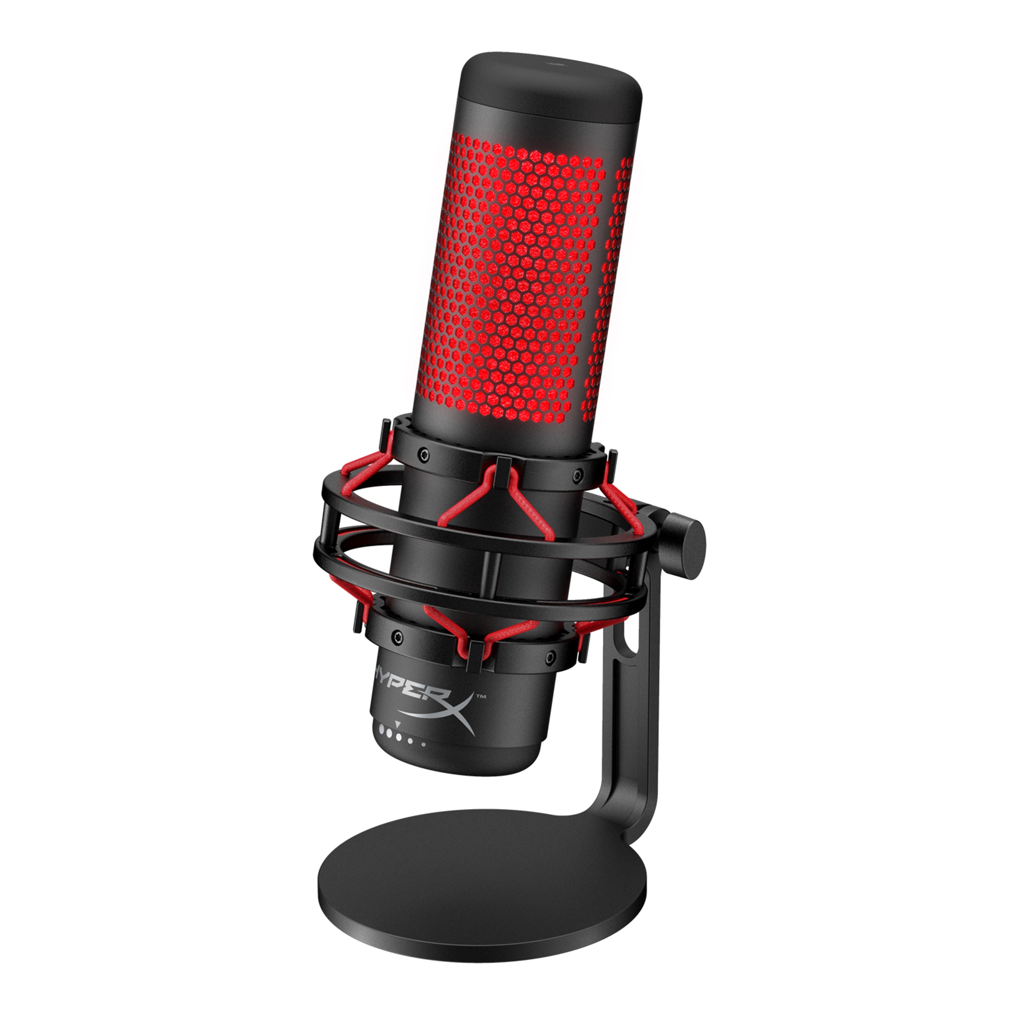 მიკროფონი  <HX-MICQC-BK>   <4P5P6AA>     HyperX QuadCast – USB Condenser Gaming Microphone