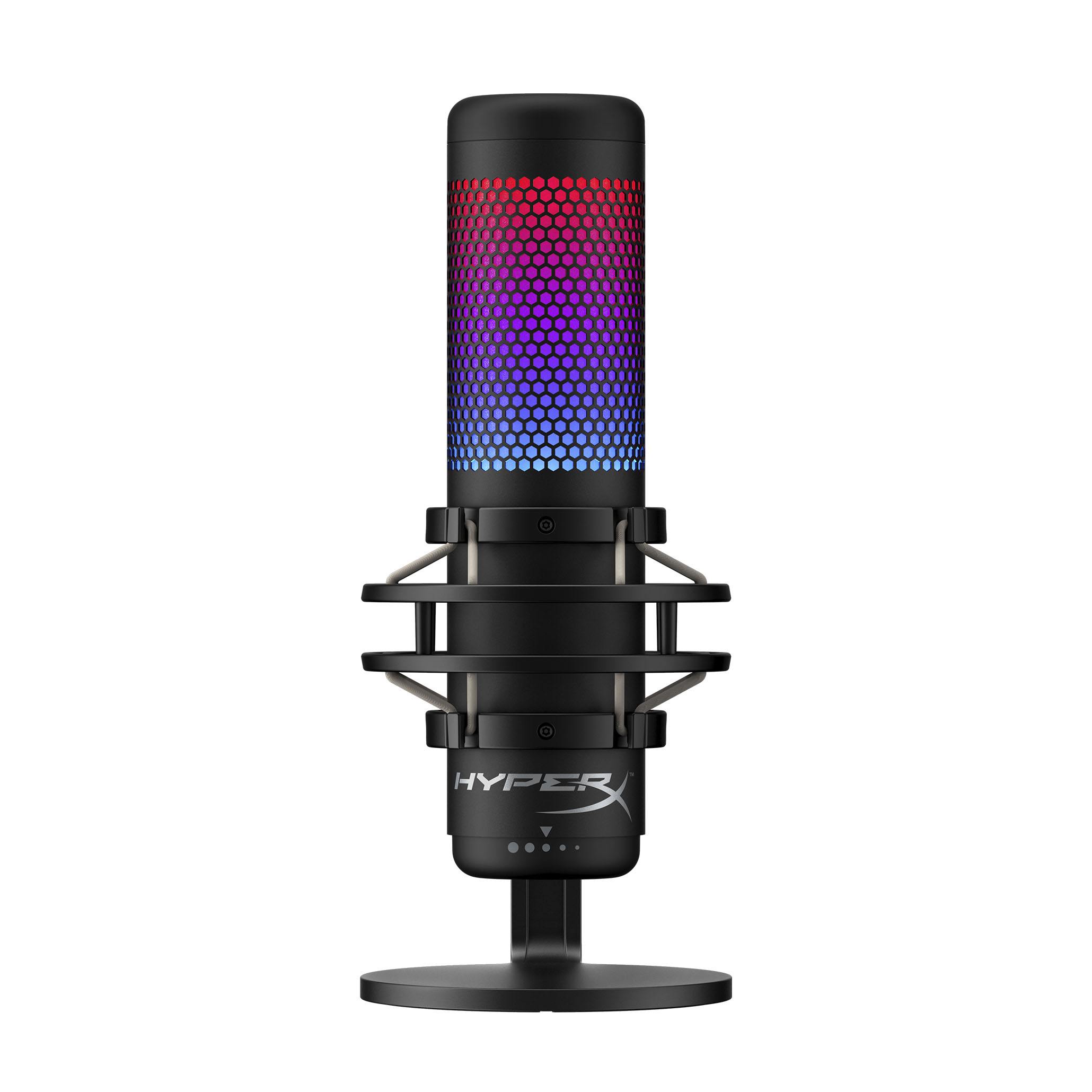 მიკროფონი  <HMIQ1S-XX-RG/G>   <4P5P7AA>    HyperX QuadCast S Standalone Microphone
