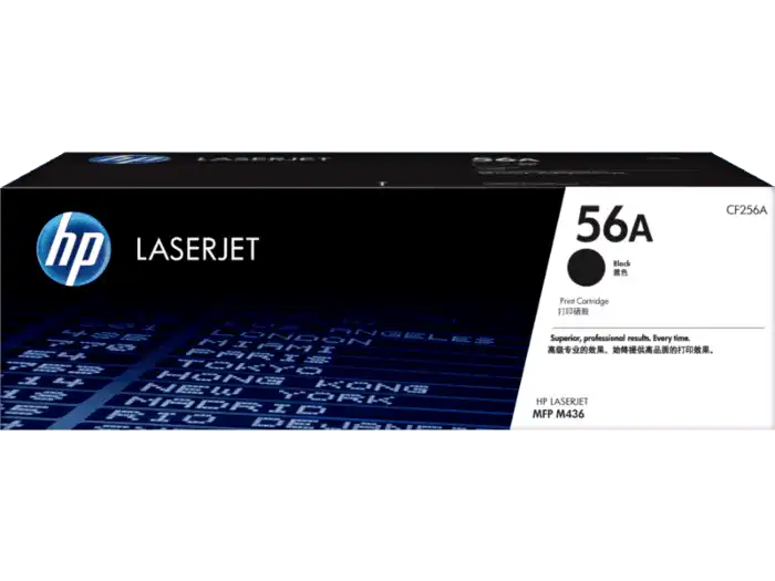 კარტრიჯი HP 56A Black Original LaserJet Toner Cartridge