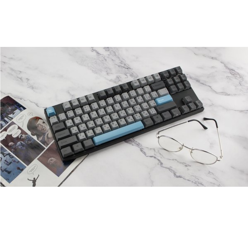 მექანიკური კლავიატურა Gaming keyboard Varmilo MA87M V2 Moonlight, EC Ivy V2,RU (A33A023B1A3A06A007), switches  	Varmilo EC IVY V2,  switch-type Green, Key backlight, interface USB,  keys 87