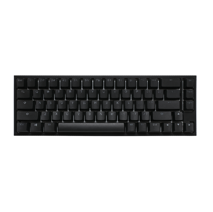 კლავიატურა Ducky Keyboard  One 2 SF, Cherry Speed Silver, RGB LED, RU, Black-White