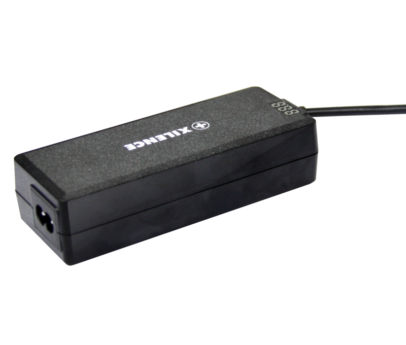 ნოუთბუქის უნივერსალური დამტენი  XILENCE XM010 | 90W Mini 19 Universal notebook charger 90W , black, CE