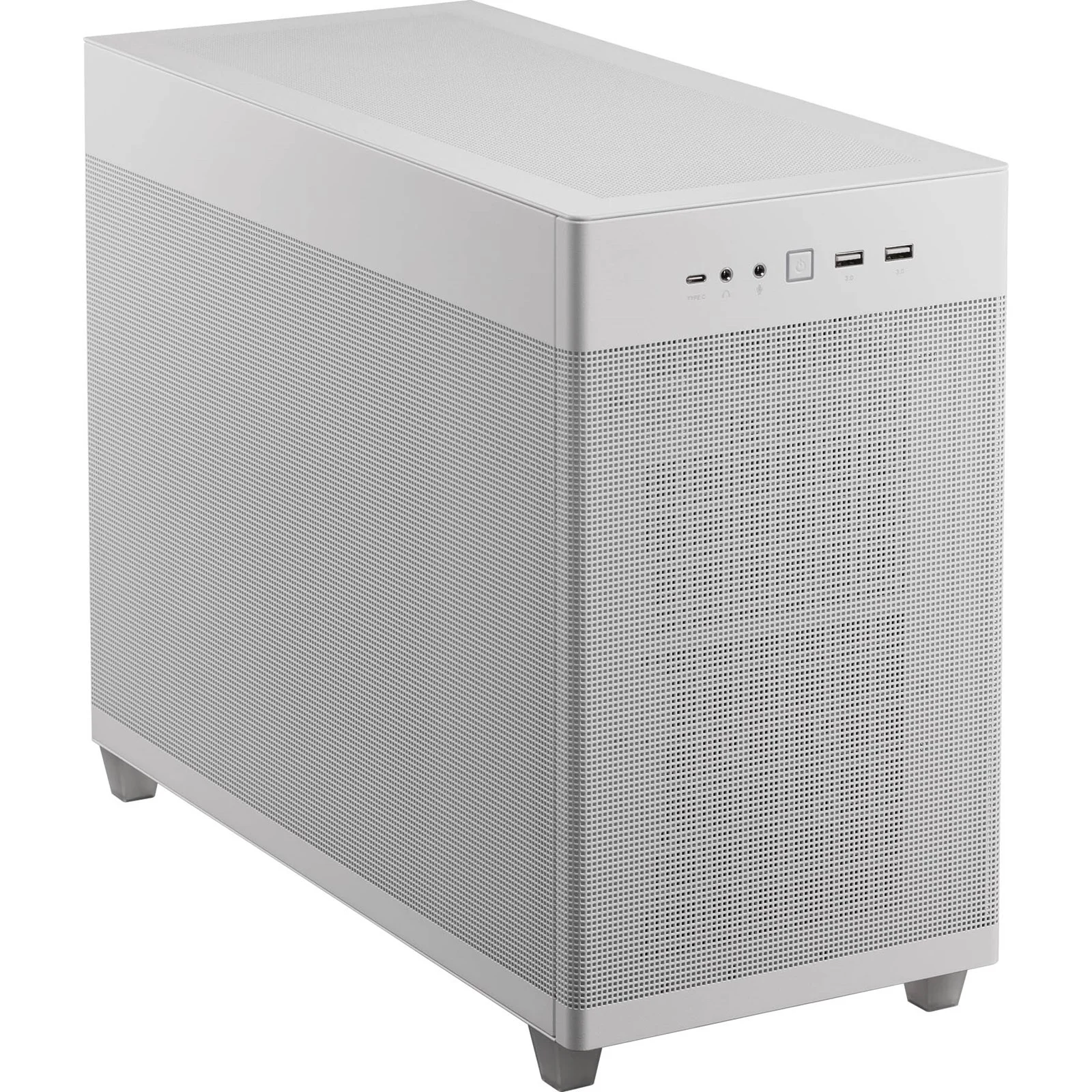 კომპიუტერის ქეისი AP201 ASUS PRIME CASE MESH WHITE EDITION