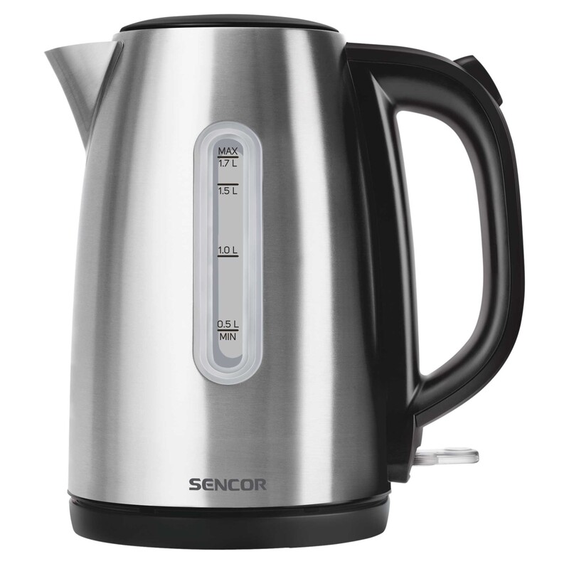 ჩაიდანი  Sencor SWK 1720BK Electric Kettle, Volume 1.7L, Central 360° STRIX Connector, Power Input: 2,200W
