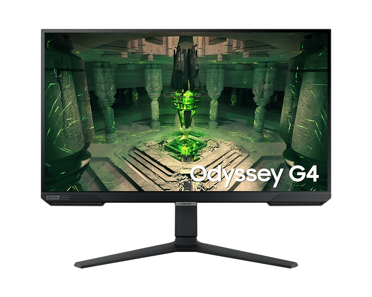 მონიტორი Samsung 27 Odyssey G4 LS27BG400EIXCI Gaming Monitor FHD 1920x1080, IPS, 240Hz, 16:9, 400 cd/m2, 100:1, 1 ms, DP, 2xHDMI 2.2v, 100x100, 2YrW