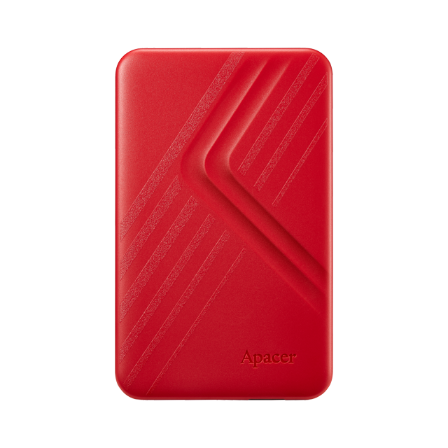 გარე მყარი დისკი Apacer 2TB USB 3.1 AC236 Red AP2TBAC236R-1