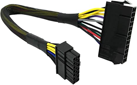 დედადაფის ჩამრთველი კაბელი ILenovo IBM Dell Q77 B75 A75 Q75 24P to 14P