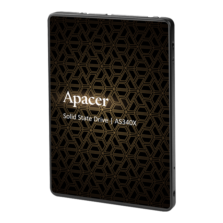 SSD დისკი Apacer AP240GAS340XC-1 240 GB, 2.5, SATA 3.0, 3D TLC NAND chips, R/W: 550/520 MBps, random access: 38000/75000 Iops