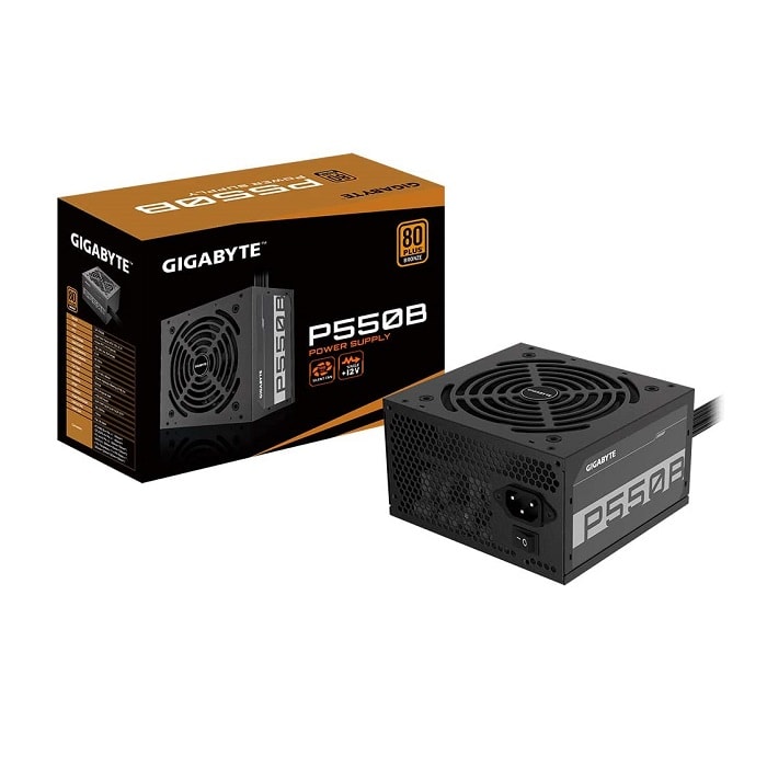 კვების ბლოკი GIGABYTE PSU P550B 550W, 80+Bronze