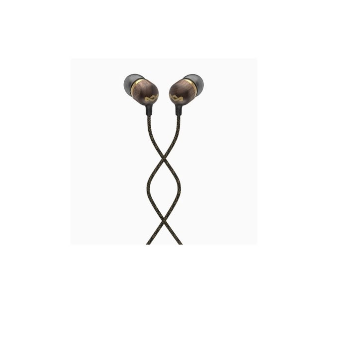 Wired Headphone/ House of Marley/ House of Marley  EM-JE041-BAB Smile Jamaica In-Ear Headphones With Remote And Microphone  BRASS