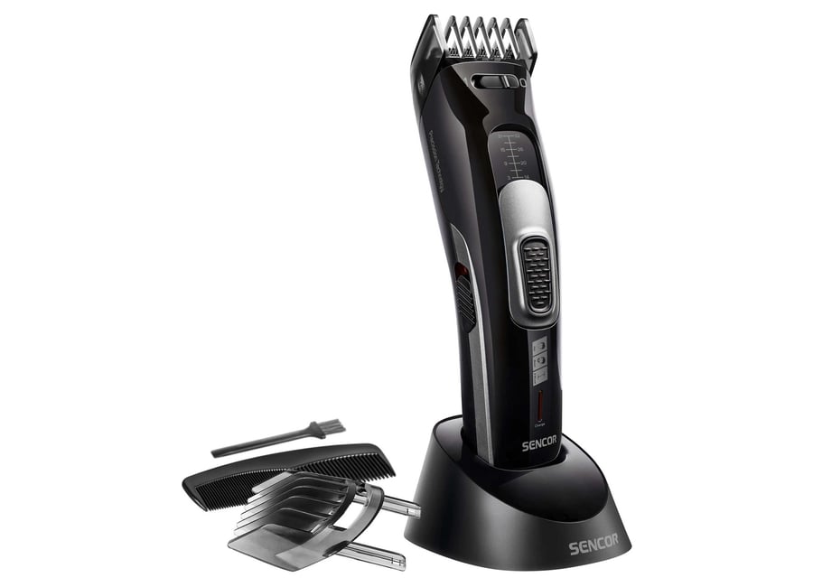 თმის საკრეჭი Sencor SHP 4501BK Hair Clipper, Operate time 40min, 14-35mm,Cleaning brush, 18.5×4.7×3.7, 140g