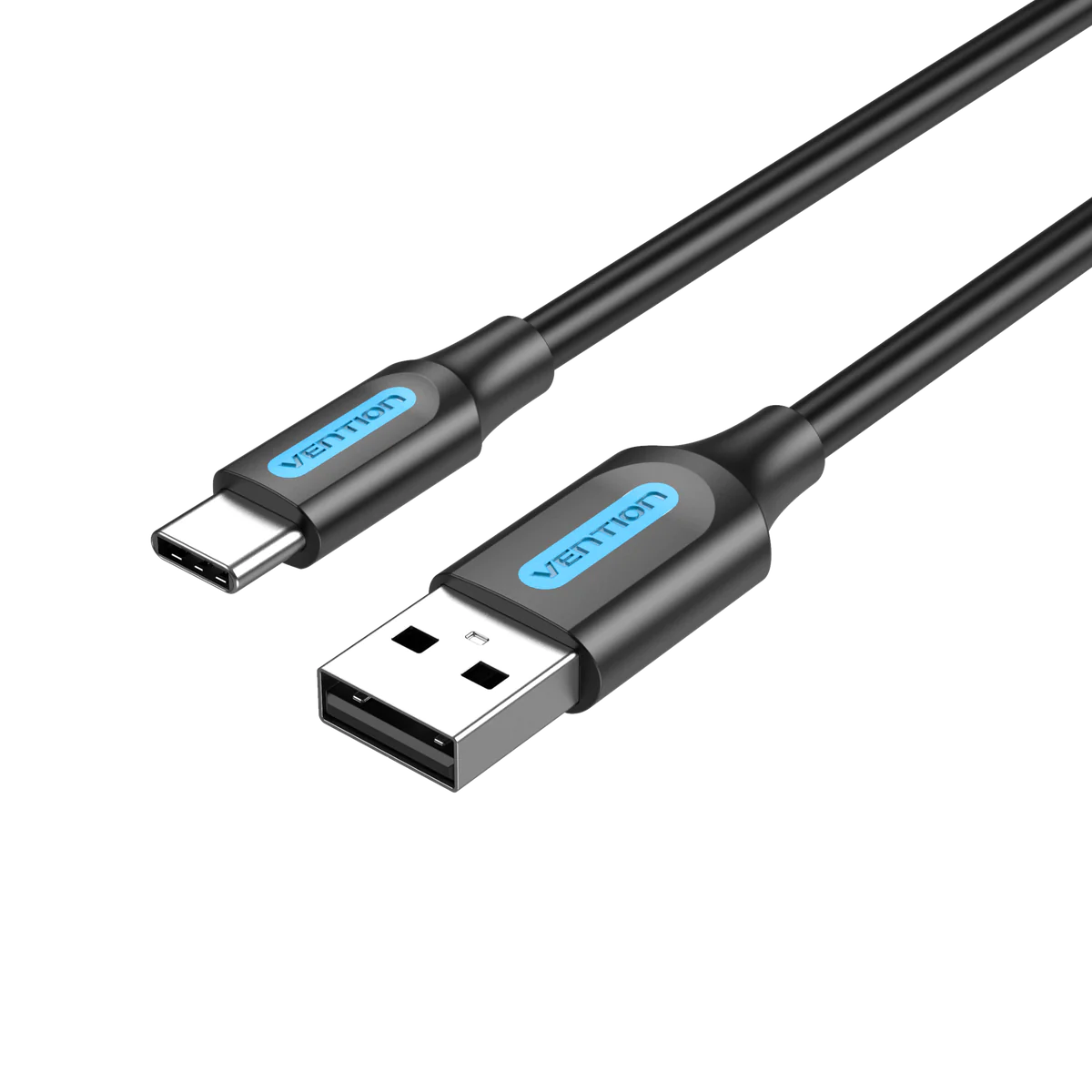 Type-C კაბელი 2მ Vention  Model/Item-NO:  <COKBH> USB 2.0 A Male to C Male  Cable 2M Black PVC Type