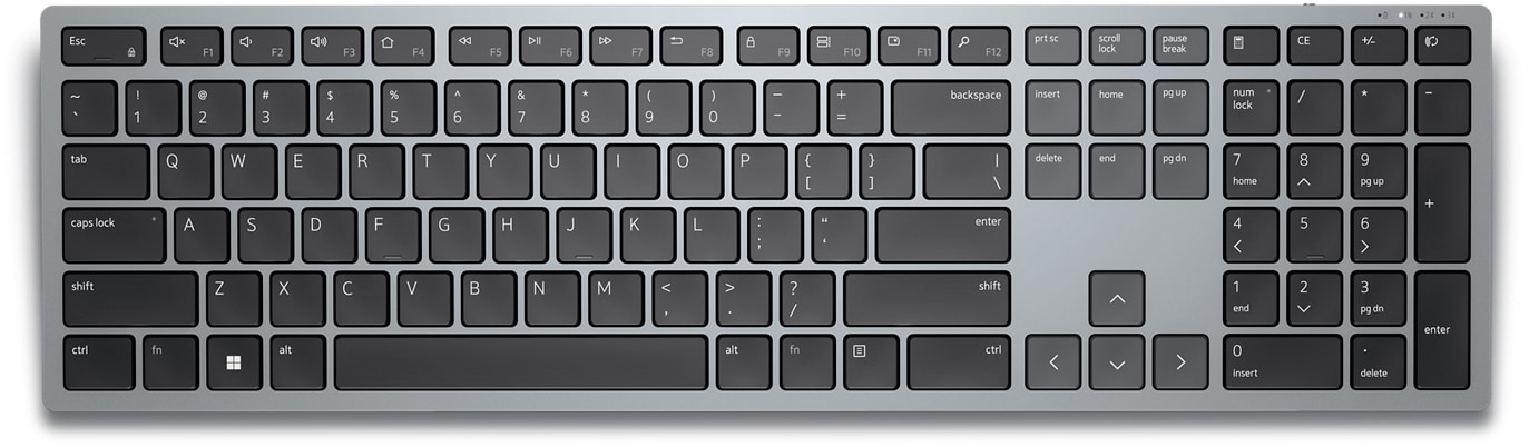 კლავიატურა Dell Multi-Device Wireless Keyboard - KB700 - Russian (QWERTY)