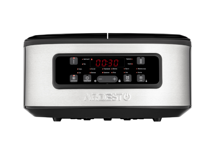 მულტისაცხობი Ardesto Multicooker DMC-SA1212SB 2 pots/silver-black