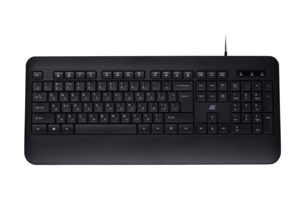 კლავიატურა 2E Keyboard KS109 USB Black