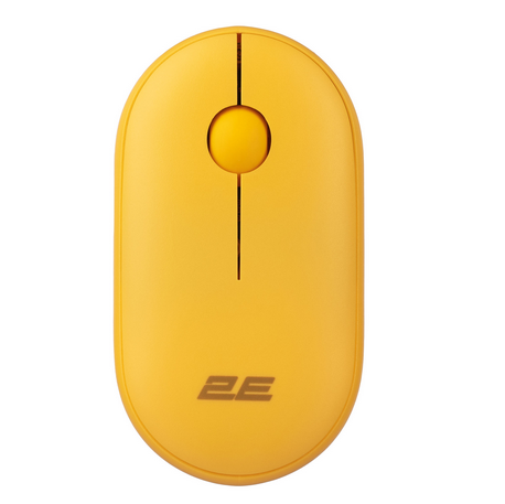 მაუსი Mouse 2E MF300 Silent WL BT Sunny yellow (2E-MF300WYW)