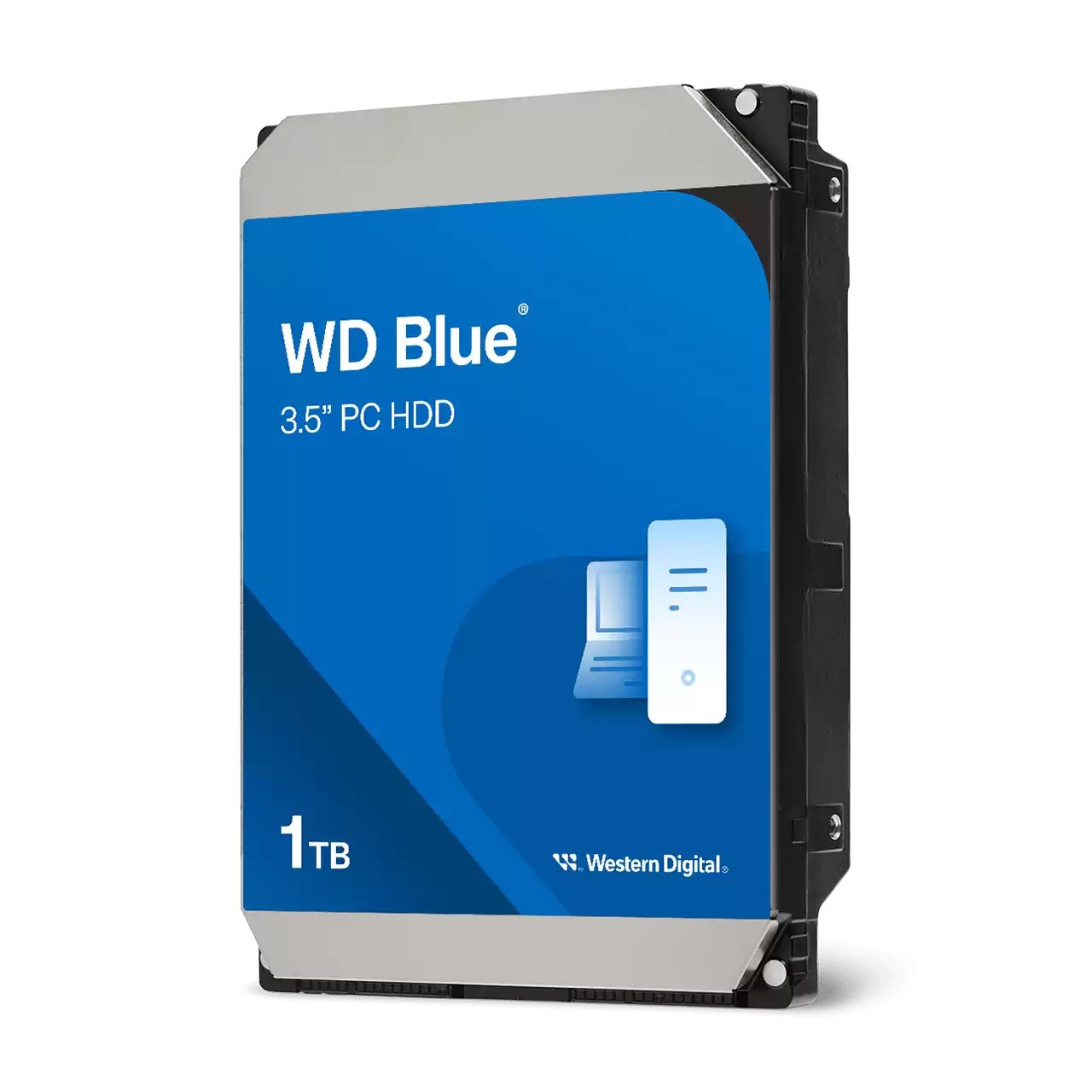 მყარი დისკი HDD SATA  3.5  Western Digital WD10EZEX 1TB Internal Hard Drive for Desktop Blue 7200 RPM