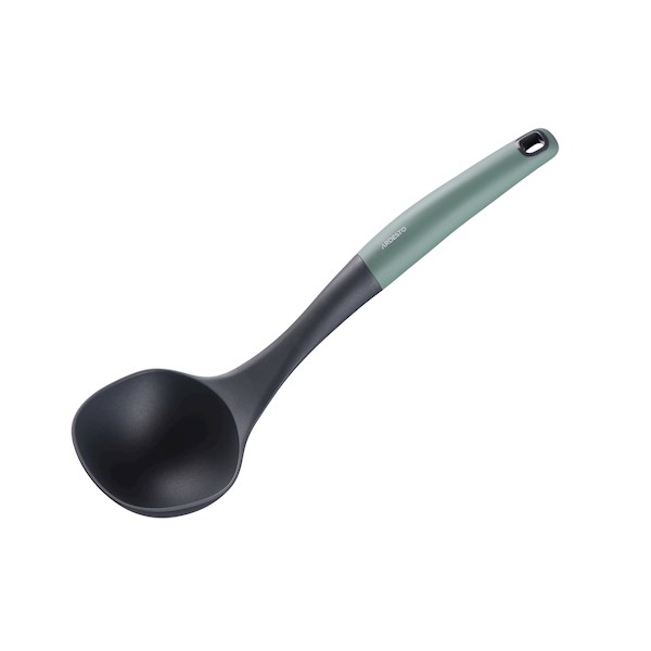 კოვზი ARDESTO Soup Ladle  Gemini, gray/green, nylon, pp with soft touch