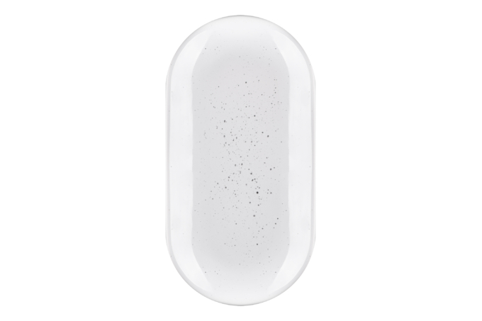 თეფში Ardesto Plate Bagheria, 25х13 cm, Bright white, ceramics