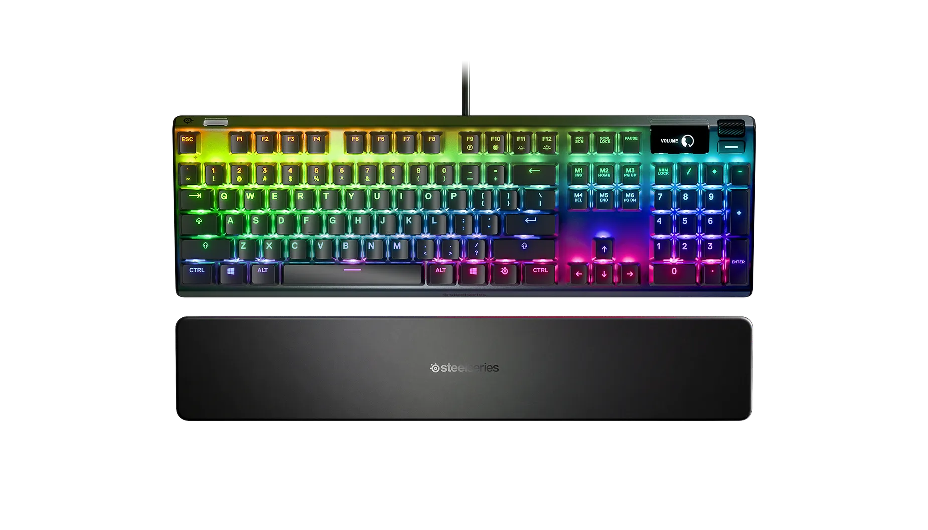 კლავიატურა SteelSeries Keyboard Apex 7 RGB 106key Brown Switch USB EN Black