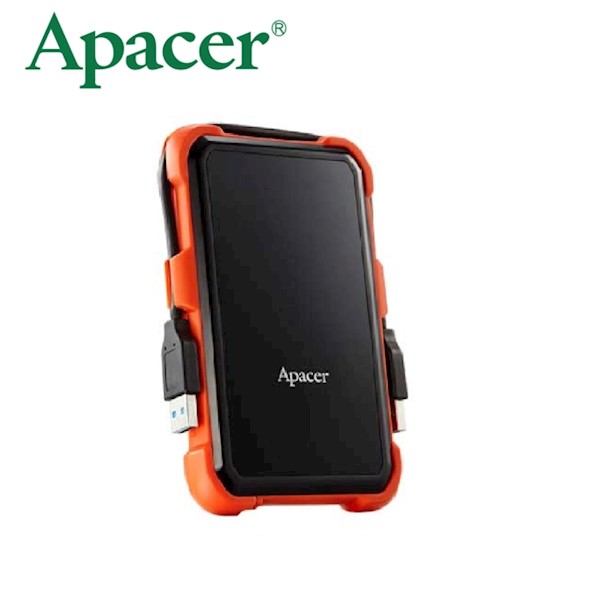 მყარი დისკი Apacer 2.5" USB 3.1 1TB AC630 IP55 Black/Orange