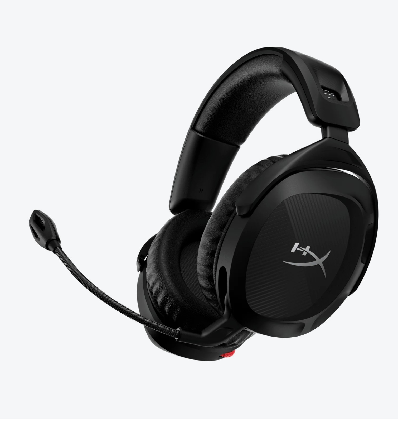 Gaming  ყურსასმენი უსადენო HyperX Cloud Stinger 2 wireless - Gaming Headset (676A2AA) 50mm with Neodymium magnets, 2.4GHz Wireless, Battery Life: 20 Hours, Swivel-to-Mute Noise-Cancelling Microphone