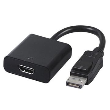 ადაპტერი Gembird < A-DPM-HDMIF-002 > DisplayPort to HDMI adapter cable, black