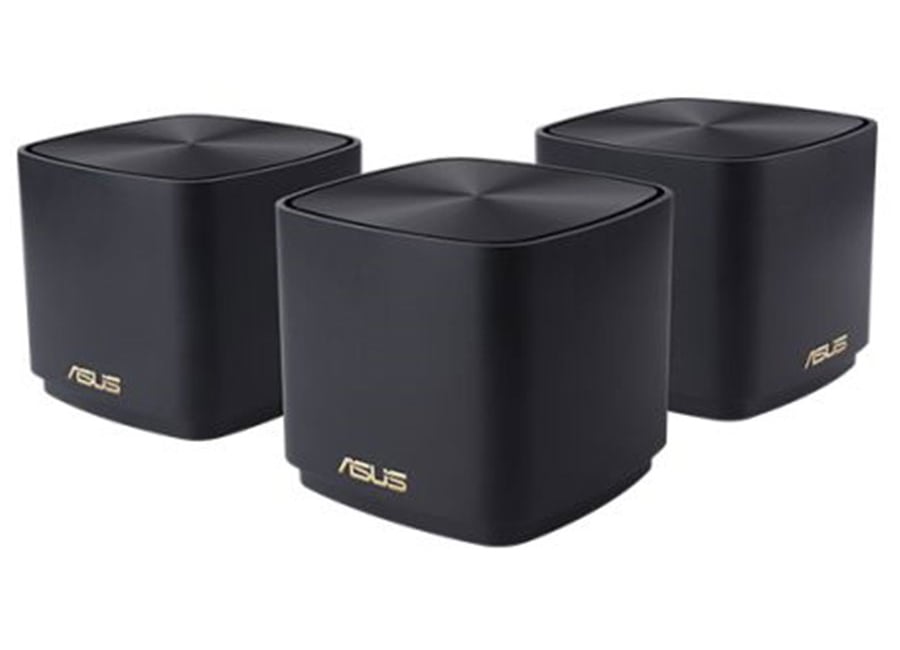 როუტერი  ASUS ZenWiFi AX Mini (XD4) Black 3PK