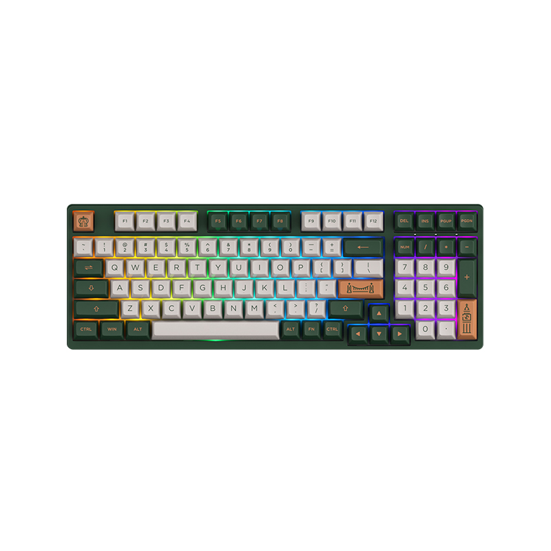 კლავიატურა Akko Keyboard 3098S RGB London CS Jelly Purple RGB 6925758616843