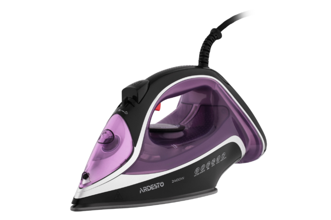 უთო Ardesto Iron IR-B2234 | 2400W | 350ml | steam boost | ceramic soleplate | violet-black
