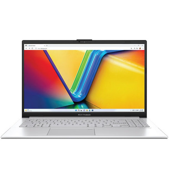 ნოუთბუქი Asustek Vivobook Go 15.6" Ryzen 5 7520U | RAM 8GB | 512GB SSD | Radeon Graphics | Cool Silver