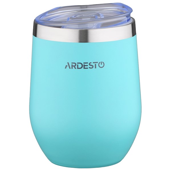 თერმო ჭიქა Ardesto Travel mug Compact mug 350 ml, blue, s/s