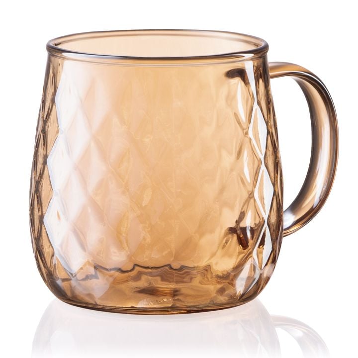 ჭიქა Ardesto Set of cups Golden Moon, borosilicate glass, 350 ml, 2 pcs