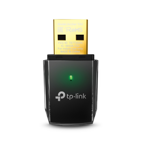 USB-WiFi ადაპტერი Archer T2U, TP-Link, AC600 Wireless Dual Band USB Adapter