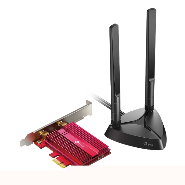 ქსელის ადაპტერი PCI Lan Adapter | TP-link Archer AX3000E | Wi-Fi 6 | Bluetooth 5.2 | PCIe Adapter