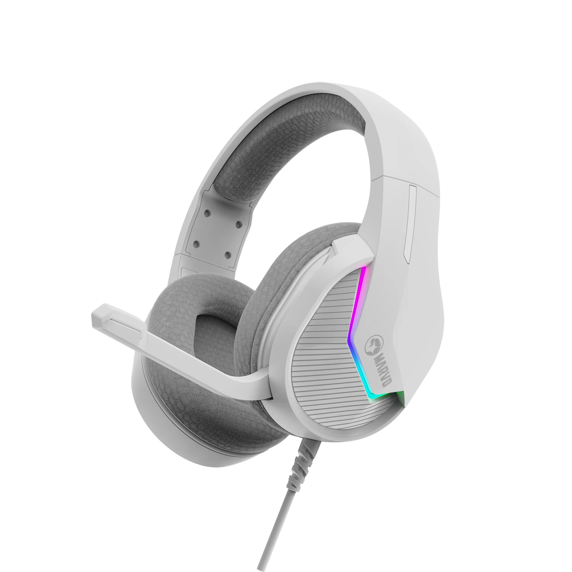 ყურსასმენი  MARVO H8618 WH  Wired Headset