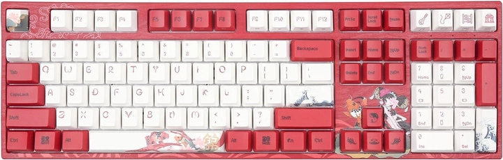 Keyboard Varmilo VEM87 Koi EC V2 Rose UA